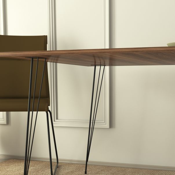 HANAH HOME Trpezarijski sto Sandalf, braon - 801CMY2937