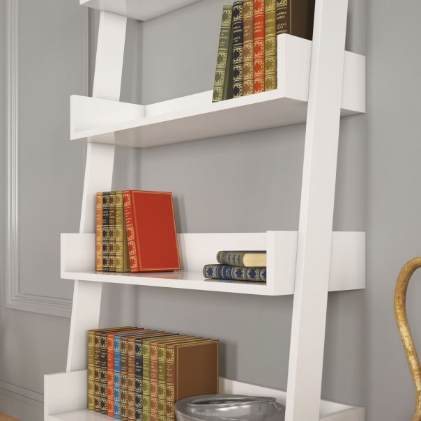 HANAH HOME Polica za knjige Only, bela - 801CMY3606