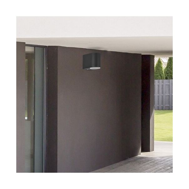 Rabalux Spoljna zidna rasveta Chile GU10 1x MAX 35W crna (8029) - 8029