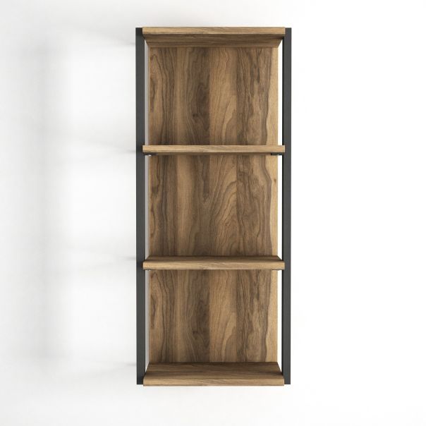 HANAH HOME Zidna polica Lost, braon - 804TRH1601