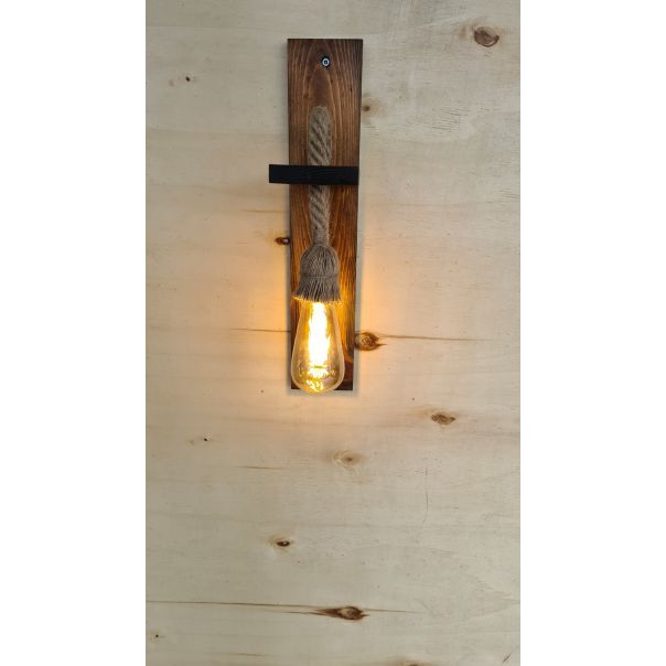 OPVIQ Zidna lampa Ahşap Aplik 23, braon - EP3005338