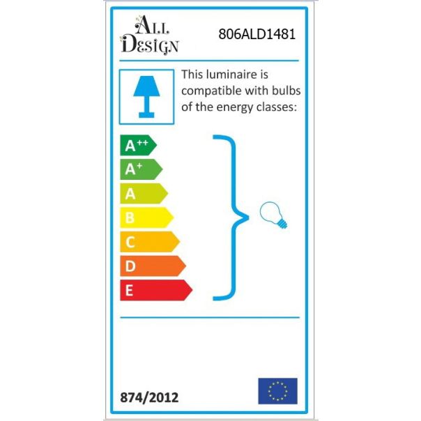 OPVIQ Zidna lampa Merdiven Halat Aplik, braon - EP3005377