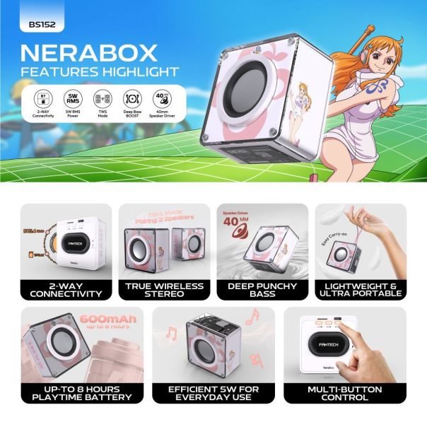 Fantech Wireless zvucnik BS152 OP NeraBox ONE PIECE NAMI - EP3169536