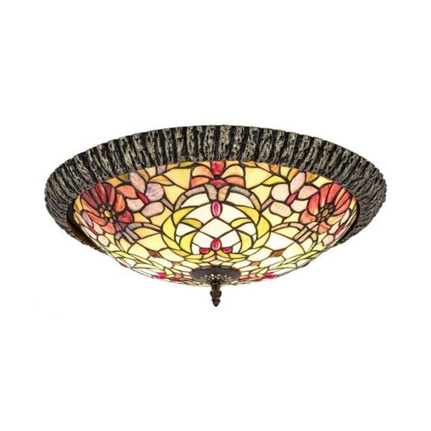 Rabalux Plafonjera Mirella E27 2x MAX 60W bronzana (8087) - 8087