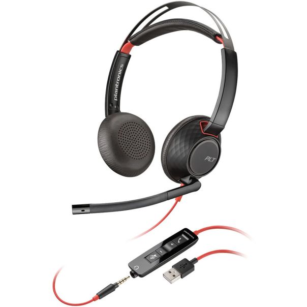 POLY Blackwire 5220 USB-A Slušalice - 80R97AA