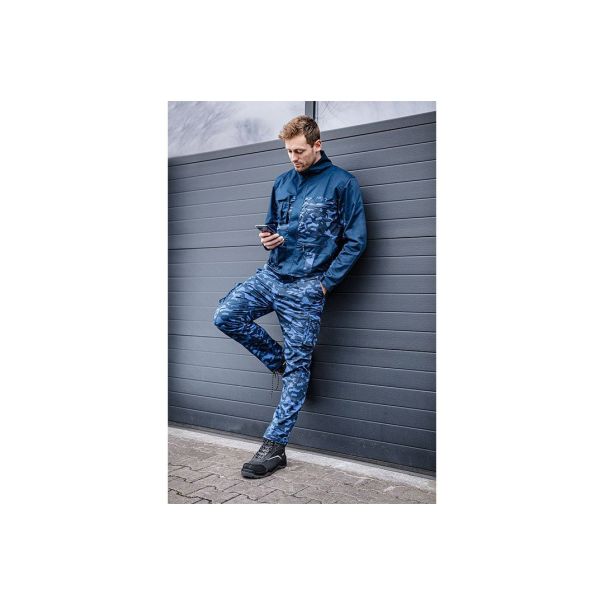 NEO TOOLS Bluza Camo Navy - 81-213