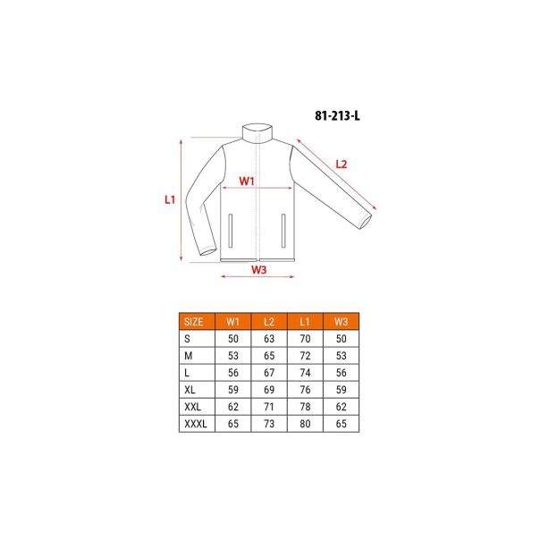 NEO TOOLS Bluza Camo Navy - 81-213