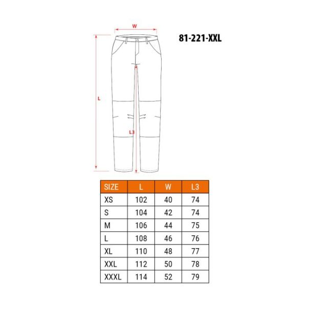 NEO TOOLS Pantalone maskirne - 81-221
