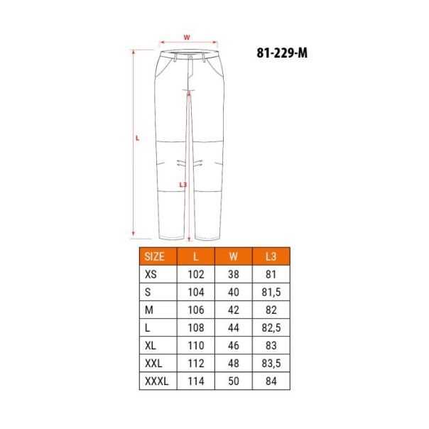 NEO TOOLS Radne pantalone Denim - 81-229