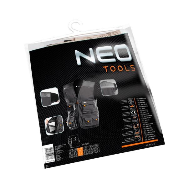 NEO TOOLS Prsluk radni sivi - 81-260