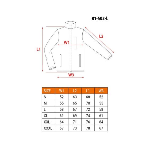 NEO TOOLS Duks flis navy blue - 81-502