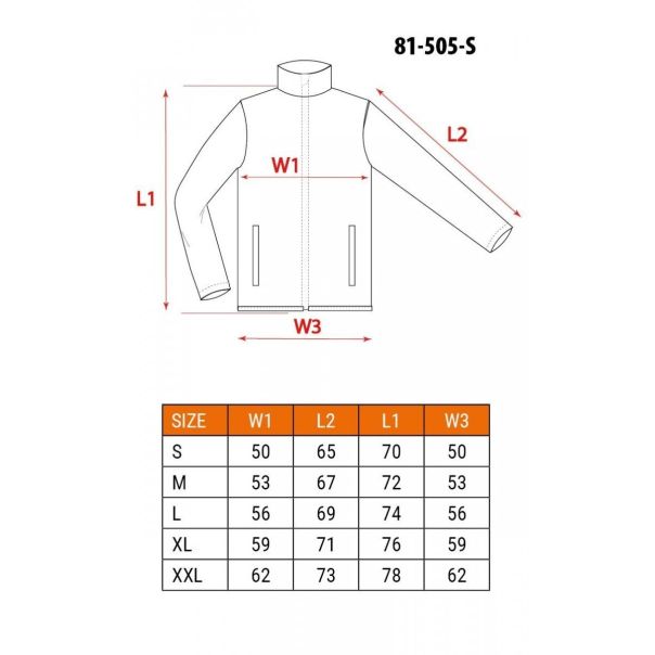 NEO TOOLS Bluza-duks zeleni muški - 81-505