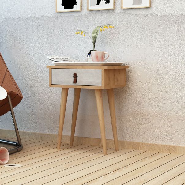 HANAH HOME Konzolni sto Astava, svetlo braon - EP2800929