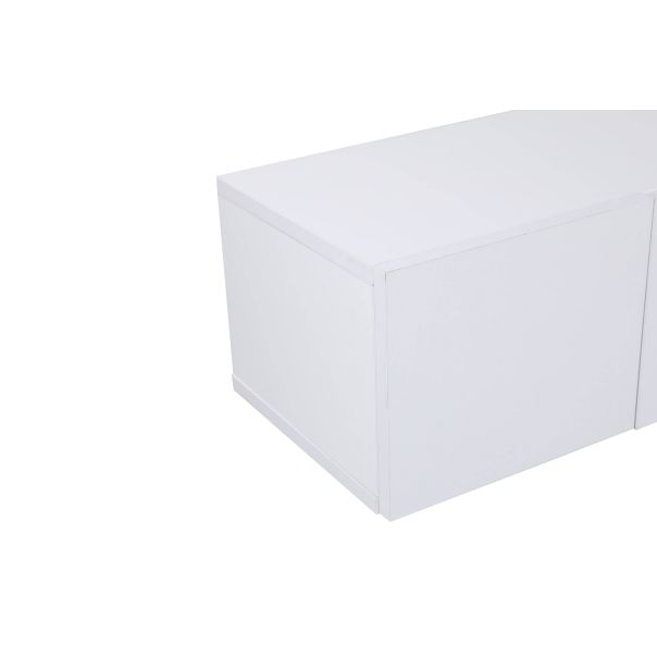 HANAH HOME TV komoda Wagna, bela - 811MDD3022