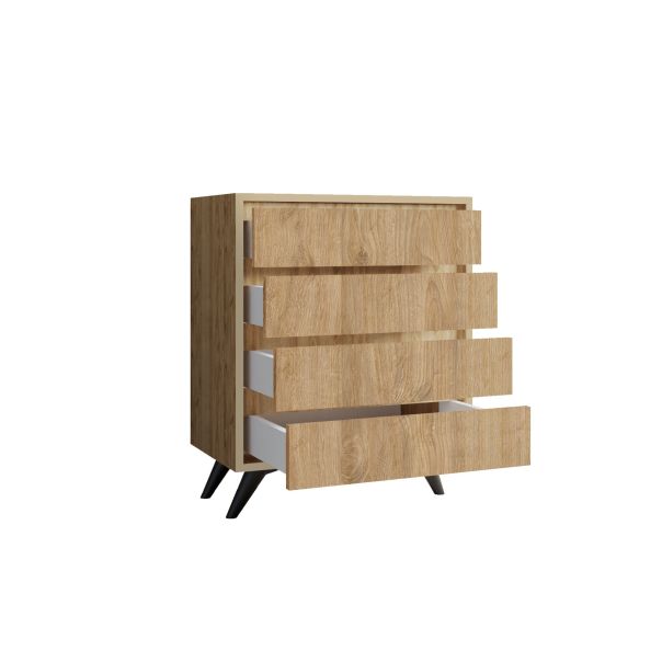 HANAH HOME Komoda Suvera, krem - EP2799748