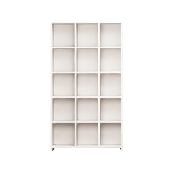 HANAH HOME Polica za knjige Pritone, bela - 811MDD3605