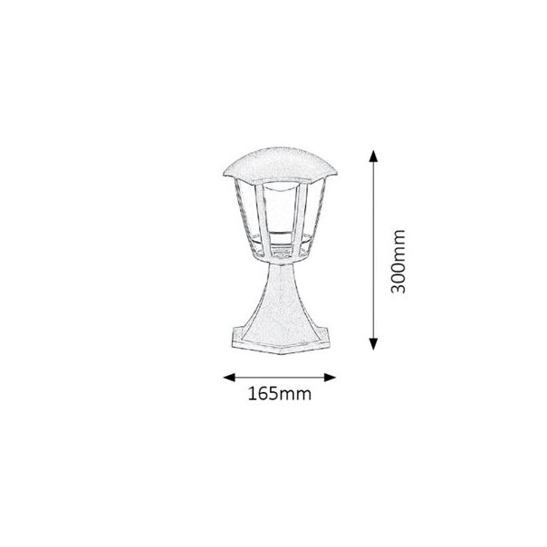 RABALUX Spoljna podna rasveta Sorrento LED 8W - 8127