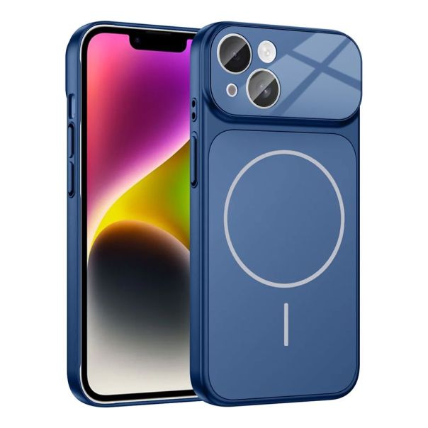 Maska za iPhone 15 6.1 plava Magsafe LookLike - 224559