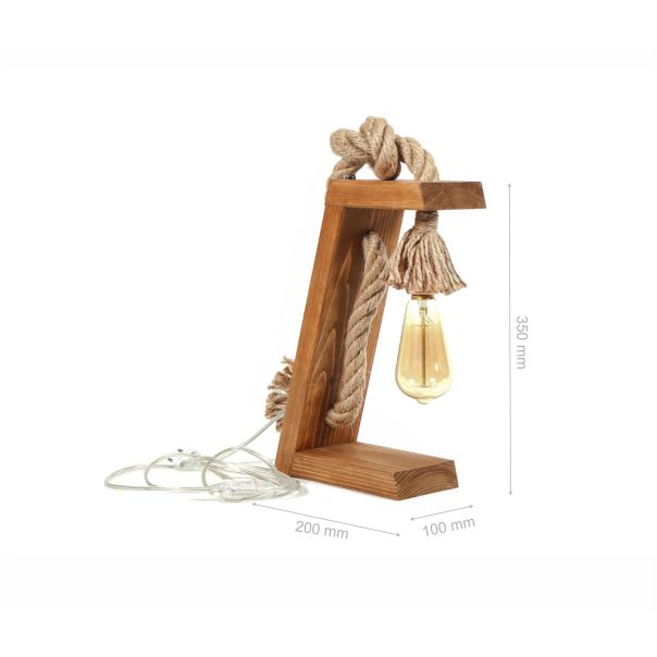 OPVIQ Stona lampa KN13, braon - EP3005458