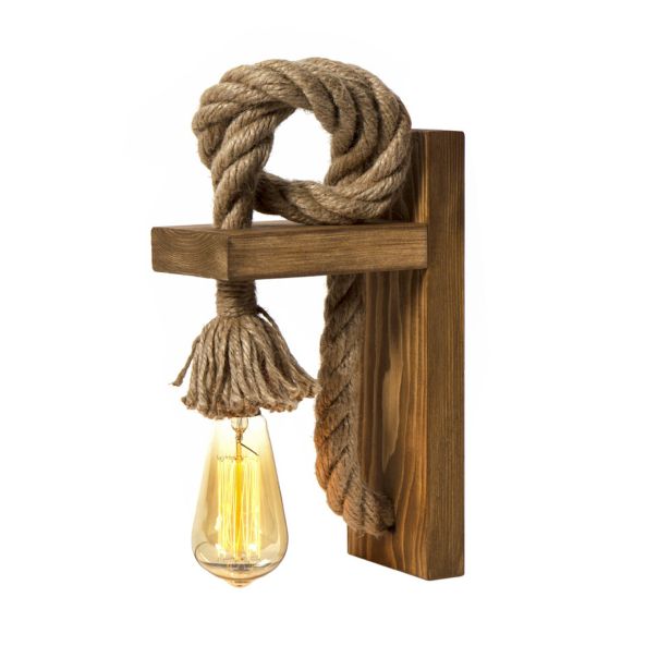 OPVIQ Zidna lampa KN14, braon - EP3005467