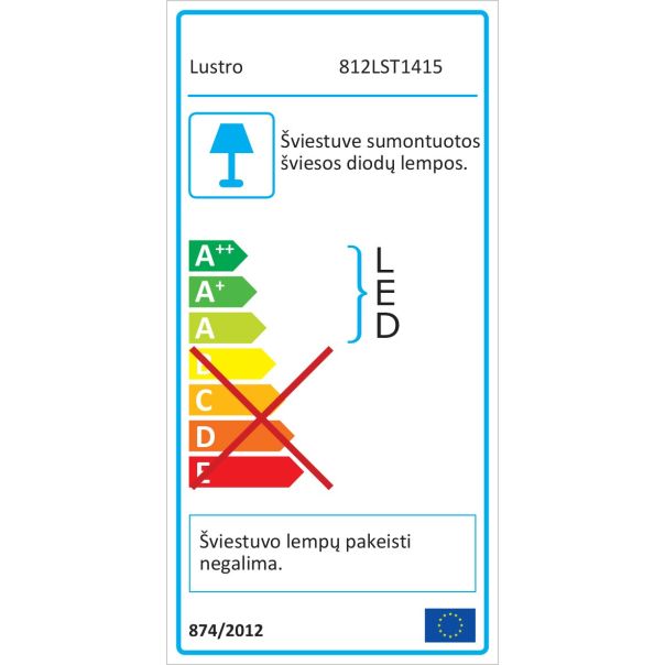 OPVIQ Set zidnih lampi 2/1 KN15, braon - EP3005476
