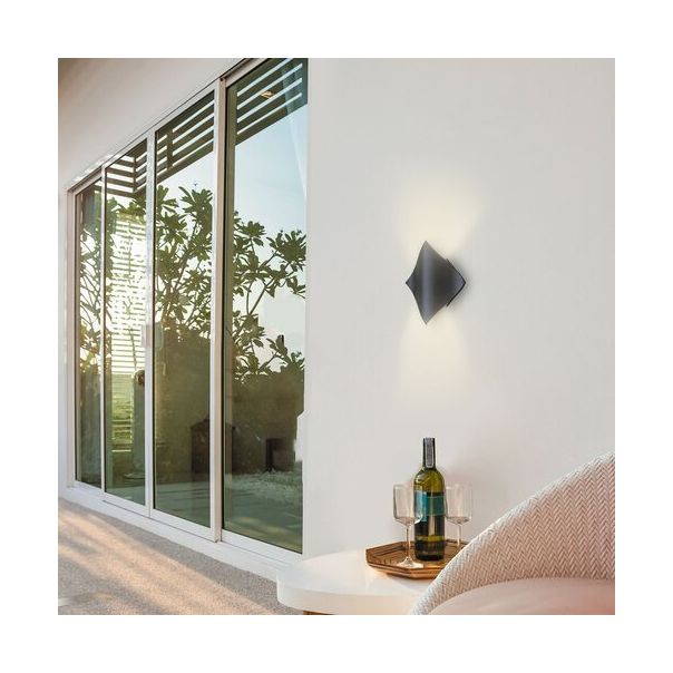 Rabalux Spoljna zidna rasveta Navia LED 11W crna (8130) - 8130