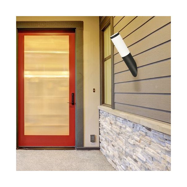 Rabalux Spoljna zidna rasveta Black torch E27 1x MAX 25W mat crno (8145) - 8145-1