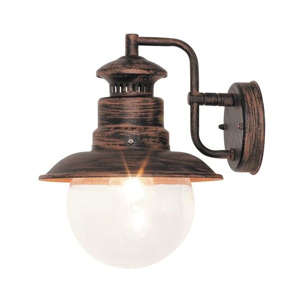 Rabalux Spoljna zidna rasveta Odessa E27 1x MAX 60W antično smeđe (8163) - 8163