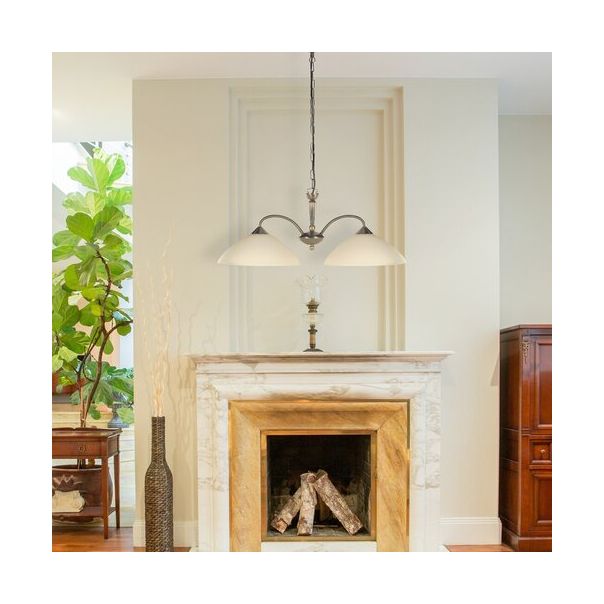 Rabalux Luster Regina E27 2x MAX 60W bronzana (8177) - 8177