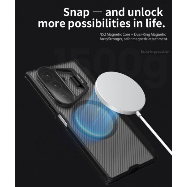 Maska za Samsung F966B Galaxy Z Fold 7 crna (with pen) Nillkin CamShield Prop Magnetic - 223466