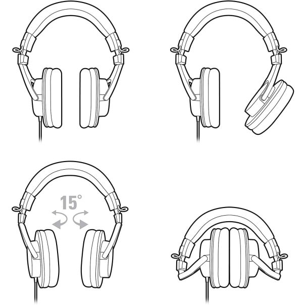 AUDIO-TECHNICA Slušalice ATH-M30X - ATH-M30X