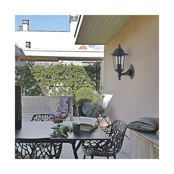 Rabalux Spoljna zidna rasveta Velence E27 1x MAX 60W crna (8204) - 8204