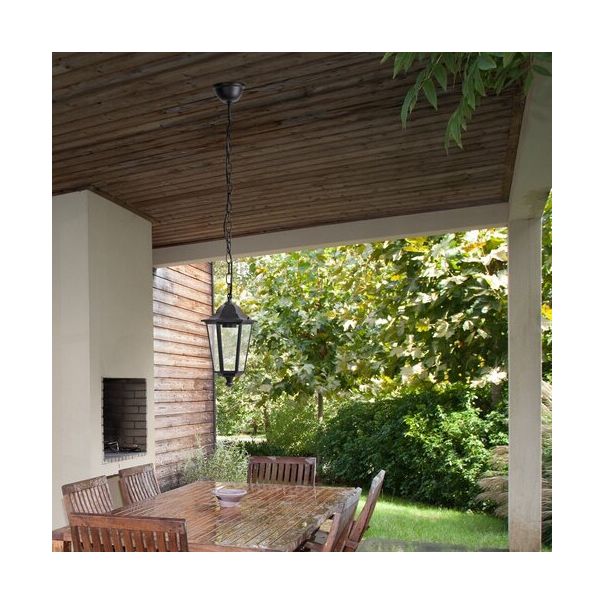 Rabalux Spoljna visilice Velence E27 1x MAX 60W crna (8208) - 8208