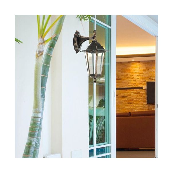 Rabalux Spoljna zidna rasveta Velence E27 1x MAX 60W antično zlato (8232) - 8232