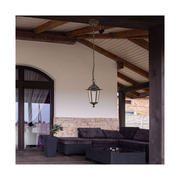 Rabalux Spoljna visilice Velence E27 1x MAX 60W antično zlato (8238) - 8238