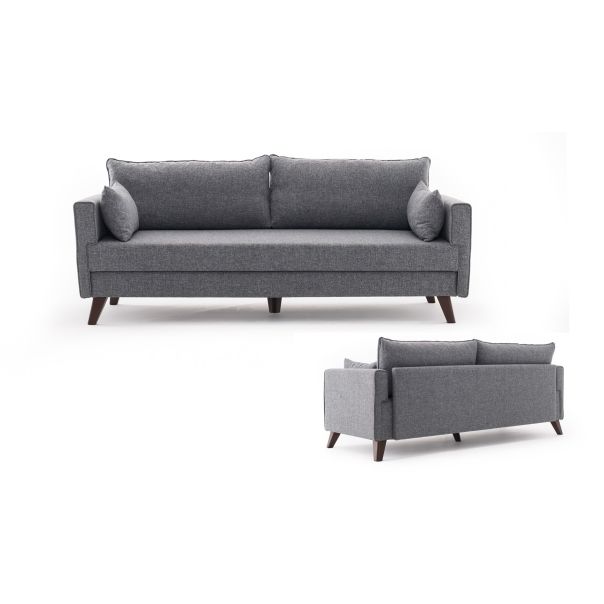 ATELIER DEL SOFA Trosed Bella Sofa bed, siva - 825BLC1501