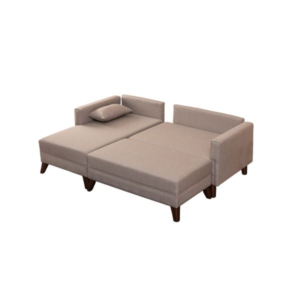 ATELIER DEL SOFA Ugaona garnitura Bella, leva, krem - 825BLC1510