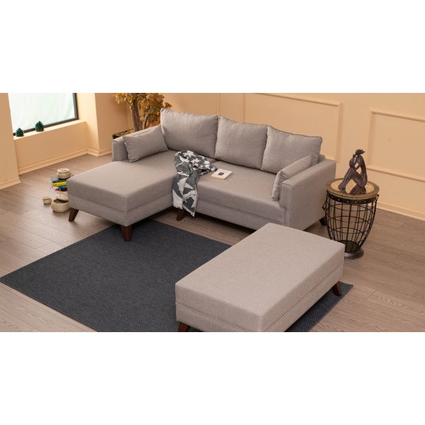 ATELIER DEL SOFA Ugaona garnitura Bella, leva, krem - 825BLC1510