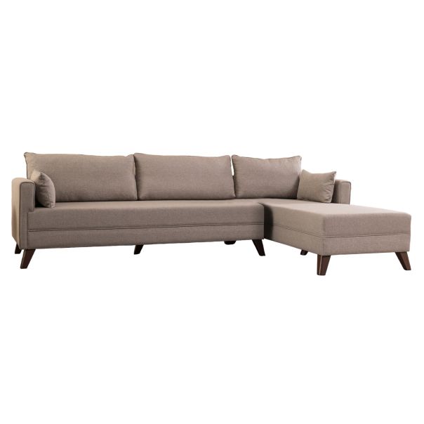 ATELIER DEL SOFA Ugaona garnitura Bella, desna, krem - 825BLC1513
