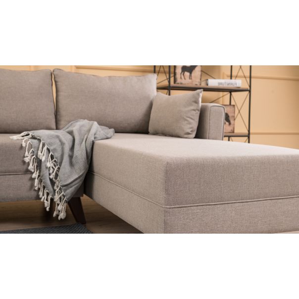 ATELIER DEL SOFA Ugaona garnitura Bella, desna, krem - 825BLC1513
