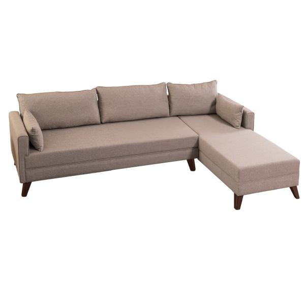 ATELIER DEL SOFA Ugaona garnitura Bella, desna, krem - 825BLC1513