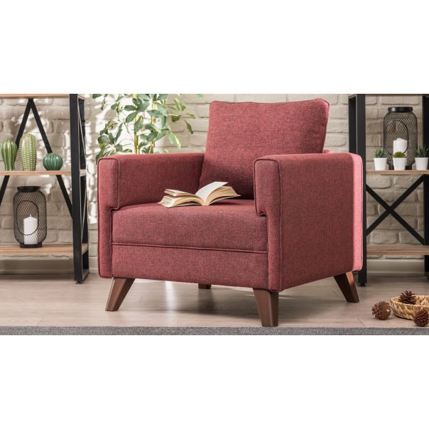 ATELIER DEL SOFA Fotelja Bella Armchair, crvena - 825BLC1514
