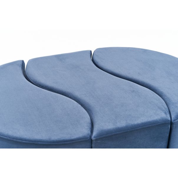 ATELIER DEL SOFA Sklopivi tabure Alya Puf, plava - EP2802179