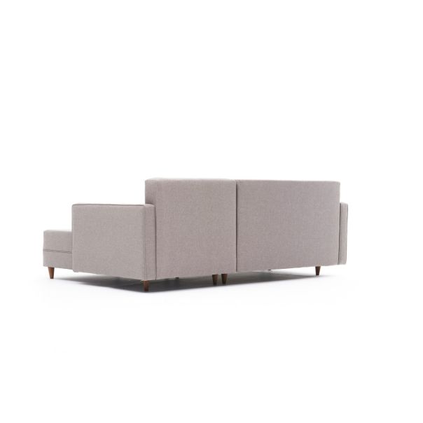 ATELIER DEL SOFA Ugaona garnitura Aydam, desna, krem - 825BLC1716