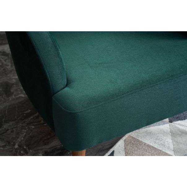 ATELIER DEL SOFA Fotelja Karina, petrolej - 825BLC2347