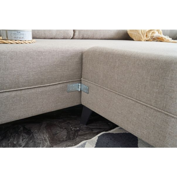 ATELIER DEL SOFA Ugaona garnitura Eris, krem - 825BLC2529