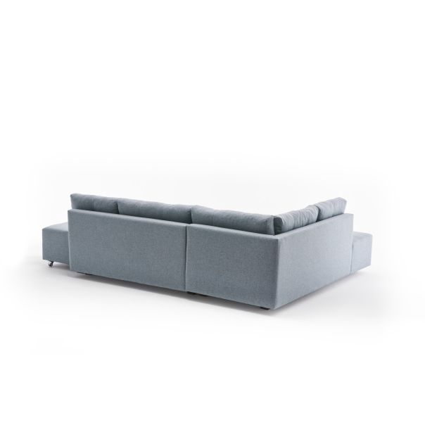 ATELIER DEL SOFA Ugaona garnitura Manama, leva, svetloplava - 825BLC2542