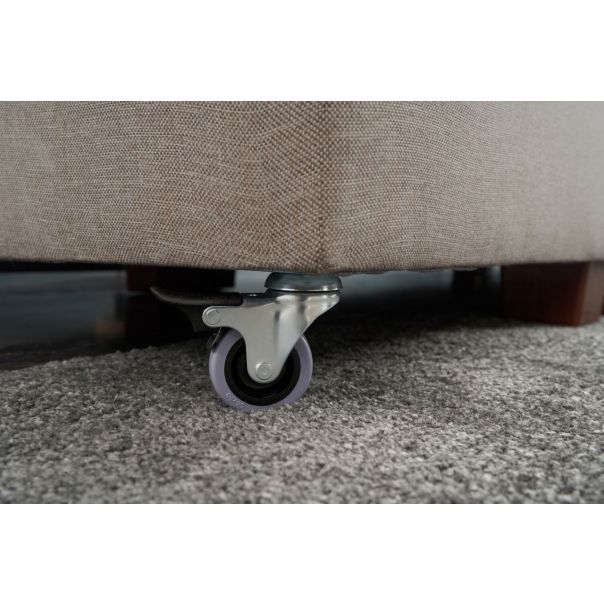 ATELIER DEL SOFA Ugaona garnitura Manama, leva, krem - 825BLC2543