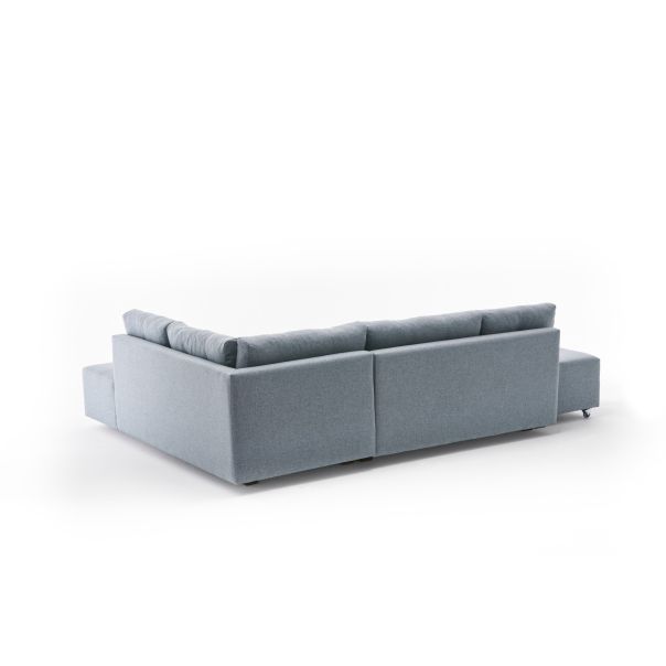 ATELIER DEL SOFA Ugaona garnitura Manama, desna, svetloplava - 825BLC2545