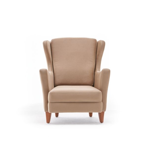 ATELIER DEL SOFA Fotelja Lola Berjer, krem - 825BLC2549